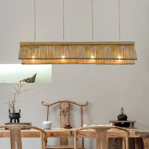 suspension bambou restaurant