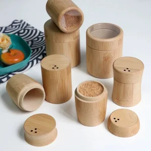 boîte cure-dents bambou