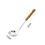 cuillère bambou et inox