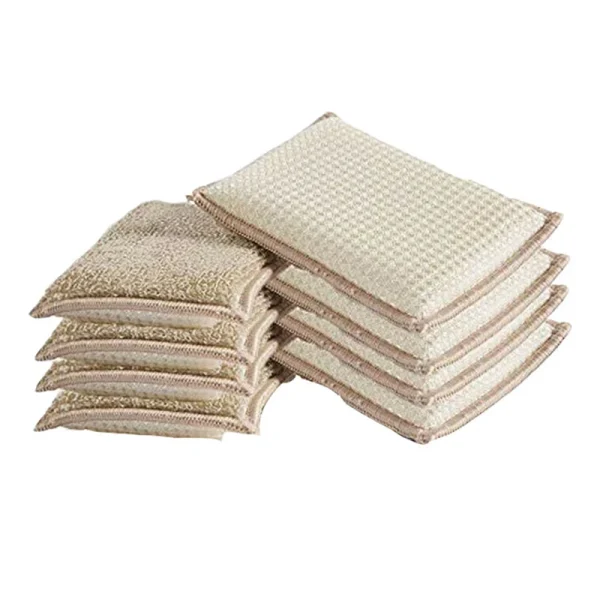 Éponge fibre bambou nettoyage