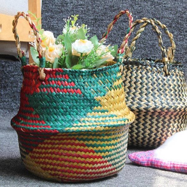 panier osier intérieur