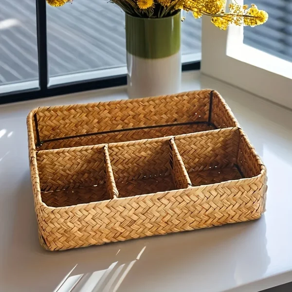 boîte de rangement osier