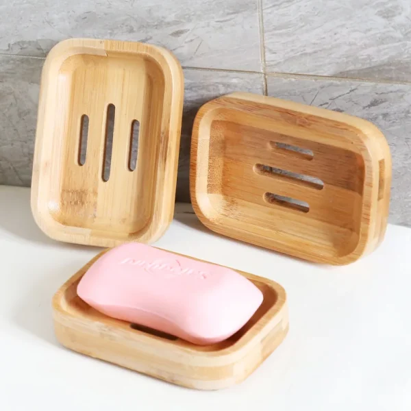 Porte-savon Bambou rectangulaire