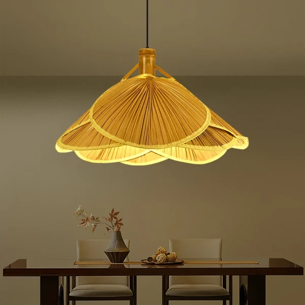 Suspension Bambou Chapeau Chinois