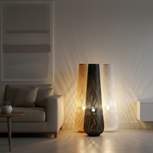 Lampe de Sol Bambou Zen