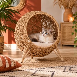 Panier pour Animal Domestique Rotin Cueva