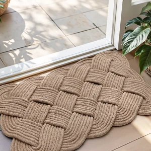 Paillasson Tressé Main Jute